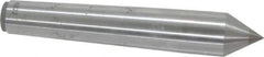 Made in USA - Carbide-Tipped Alloy Steel Standard Point Solid Dead Center - Jarno 6 Taper, 4-1/2" OAL - All Tool & Supply