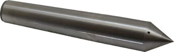 Made in USA - Carbide-Tipped Alloy Steel Standard Point Solid Dead Center - Jarno 9 Taper, 6-3/4" OAL - All Tool & Supply