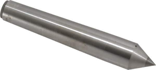 Made in USA - Carbide-Tipped Alloy Steel Standard Point Solid Dead Center - Jarno 10 Taper, 7-1/2" OAL - All Tool & Supply