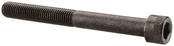 Made in USA - 5/16-24 UNF Hex Socket Drive, Socket Cap Screw - Alloy Steel, Black Oxide Finish, Partially Threaded, 3" Length Under Head - All Tool & Supply