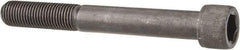 Made in USA - 7/16-20 UNF Hex Socket Drive, Socket Cap Screw - Alloy Steel, Black Oxide Finish, Partially Threaded, 3-1/2" Length Under Head - All Tool & Supply