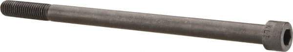 Made in USA - 1/2-13 UNC Hex Socket Drive, Socket Cap Screw - Alloy Steel, Black Oxide Finish, Partially Threaded, 8-1/2" Length Under Head - All Tool & Supply