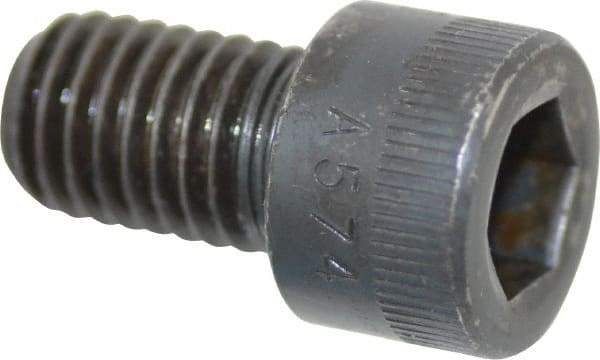 Made in USA - 5/8-11 UNC Hex Socket Drive, Socket Cap Screw - Alloy Steel, Black Oxide Finish, Fully Threaded, 1" Length Under Head - All Tool & Supply