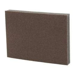 3M - 2-7/8" Wide x 4" Long, Very Fine Grade Sanding Sponge - 150 Grit, 1/2" Thick - All Tool & Supply