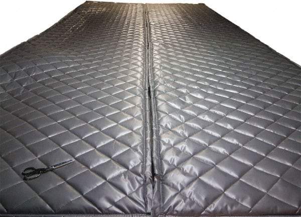 Singer Safety - 6' Long x 48" Wide, Fiberglass Panel - ASTM E-84 Specification, Metallic Gray - All Tool & Supply