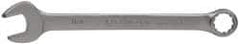 Paramount - 11/16" 12 Point Combination Wrench - 8-5/8" OAL, Chrome Vanadium Steel, Satin Finish - All Tool & Supply