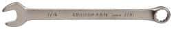 Paramount - 7/16" 12 Point Combination Wrench - 5-3/4" OAL, Chrome Vanadium Steel, Satin Finish - All Tool & Supply