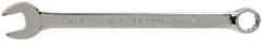 Paramount - 7/16" 12 Point Combination Wrench - 5-3/4" OAL, Chrome Vanadium Steel, Polished Finish - All Tool & Supply