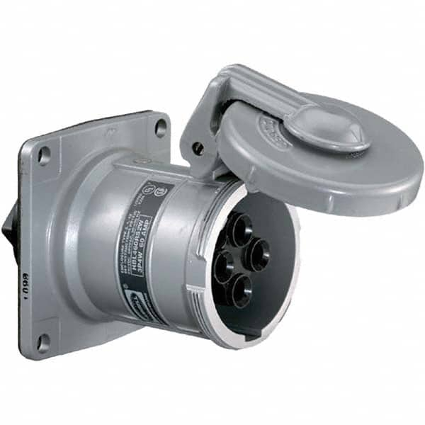 Hubbell Wiring Device-Kellems - Pin & Sleeve Receptacles Receptacle/Part Type: Receptacle Pin Configuration: 5 - All Tool & Supply