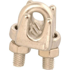 Campbell - Wire Rope Hardware & Accessories Type: Wire Rope Clip For Rope Diameter: 1/8 (Inch) - All Tool & Supply