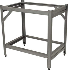 Value Collection - 36" Long x 24" Wide x 36" High, Steel Stationary Inspection Surface Plate Stand - Gray, For Use with MHC Surface Plates - All Tool & Supply