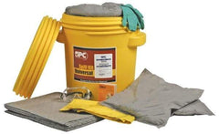 Brady SPC Sorbents - 15 Gal Capacity Oil Only Spill Kit - 20 Gal Polyethylene Lab Pack - All Tool & Supply