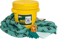 Brady SPC Sorbents - 15 Gal Capacity Hazardous Materials Spill Kit - 20 Gal Polyethylene Lab Pack - All Tool & Supply