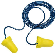 3M - Disposable, Corded, 28 dB, Taper Flare Earplugs - Yellow, 200 Pairs - All Tool & Supply