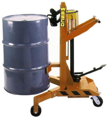 Wesco Industrial Products - 1,100 Lb Load Capacity, 55 Gal Drum Transporter - For 55 Gal Drums - All Tool & Supply