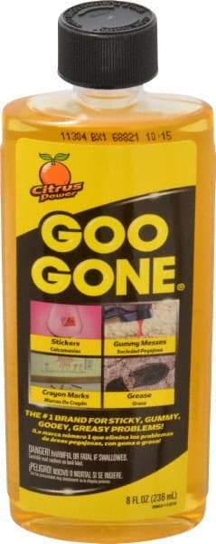 Value Collection - 8 oz Bottle Adhesive Remover - Removes Crayon, Grease, Gum, Stickers, Tape & Tar - All Tool & Supply