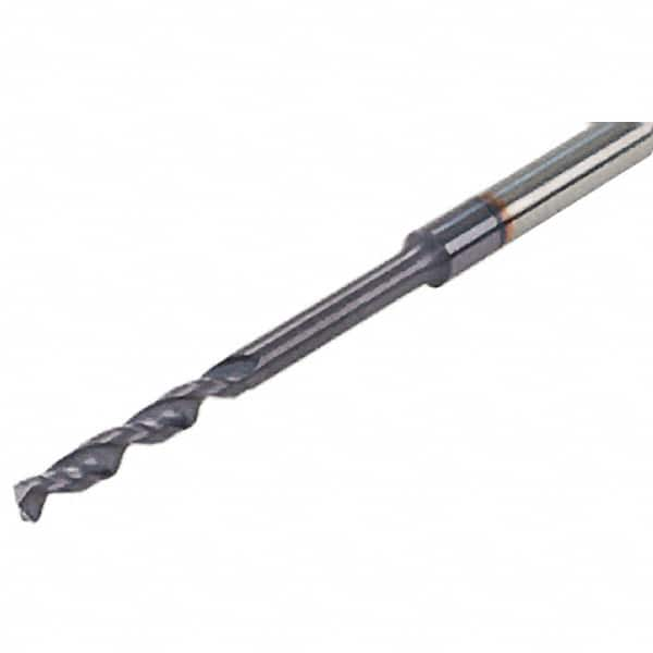 Iscar - 0.8mm 140° Solid Carbide Jobber Drill - All Tool & Supply