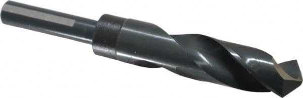 Chicago-Latrobe - 7/8" Drill, 118° Point, High Speed Steel Silver Deming & Reduced Shank Drill Bit - All Tool & Supply