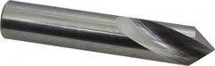 Made in USA - 3/4" Body Diam, 90°, 4" OAL, Solid Carbide Spotting Drill - All Tool & Supply