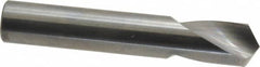 Made in USA - 1/2" Body Diam, 120°, 3" OAL, Solid Carbide Spotting Drill - All Tool & Supply