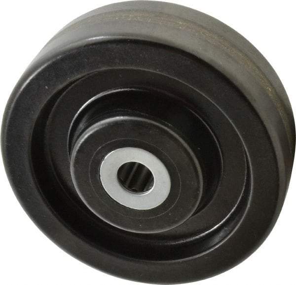 Albion - 8 Inch Diameter x 2-1/2 Inch Wide, Phenolic Caster Wheel - 2,000 Lb. Capacity, 3-1/4 Inch Hub Length, 1 Inch Axle Diameter, Roller Bearing - All Tool & Supply