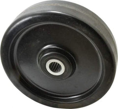 Albion - 12 Inch Diameter x 3 Inch Wide, Phenolic Caster Wheel - 3,500 Lb. Capacity, 3-1/4 Inch Hub Length, 1-1/4 Inch Axle Diameter, Roller Bearing - All Tool & Supply