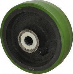 Albion - 8 Inch Diameter x 2-1/2 Inch Wide, Polyurethane Caster Wheel - 2,010 Lb. Capacity, 3-1/4 Inch Hub Length, 1 Inch Axle Diameter, Roller Bearing - All Tool & Supply