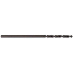 Interstate - 0.081" Diam, 12" OAL Oxide High Speed Steel Aircraft Extension Drill Bit - All Tool & Supply