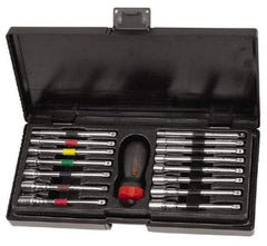 GearWrench - 16 Piece 3/16 to 1/2" Nutdriver Set - Interchangeable, Ratcheting Handle - All Tool & Supply