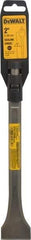 DeWALT - 2" Head Width, 12" OAL, 21/32" Shank Diam, Scaling Chisel - Spline Drive, Spline Shank, Steel - All Tool & Supply