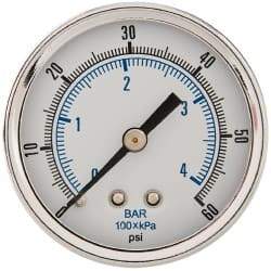 Parker - FRL Pressure Gauge - Use with 06/16/07/17/P3N - All Tool & Supply