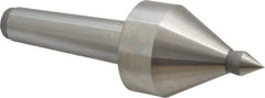 Royal Products - MT4 Taper Shank, 2-1/2" Head Diam 5,000 & 5,685 Lb Capacity Live Center - 4,000 Max RPM, 2.6" Head Length, 5/8" Point Diam, 15/16" Point Len, 685 Lb Max Workpc, 7-15/16" OAL, 5/8" Tip Diam, Long Point - All Tool & Supply