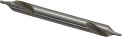 Interstate - #1 Plain Cut 60° Incl Angle High Speed Steel Combo Drill & Countersink - All Tool & Supply