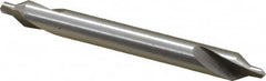 Interstate - #2 Plain Cut 60° Incl Angle High Speed Steel Combo Drill & Countersink - All Tool & Supply