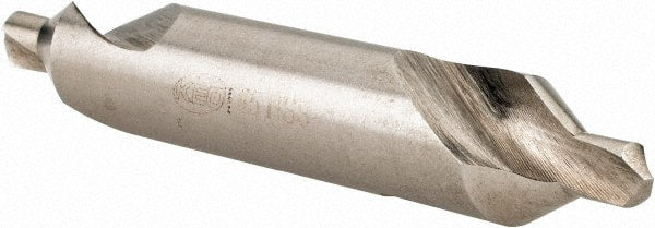 Keo - #5 Plain Cut 60° Incl Angle High Speed Steel Combo Drill & Countersink - All Tool & Supply