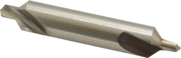 Interstate - #6 Plain Cut 90° Incl Angle High Speed Steel Combo Drill & Countersink - All Tool & Supply