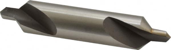 Interstate - #7 Plain Cut 90° Incl Angle High Speed Steel Combo Drill & Countersink - All Tool & Supply