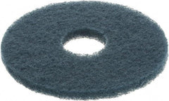 3M - Scrubbing Pad - 12" Machine, Blue Pad, Nylon & Polyester - All Tool & Supply