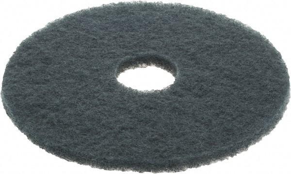 3M - Scrubbing Pad - 15" Machine, Blue Pad, Nylon & Polyester - All Tool & Supply