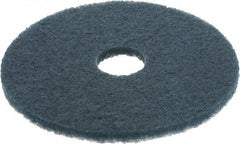 3M - Scrubbing Pad - 16" Machine, Blue Pad, Nylon & Polyester - All Tool & Supply