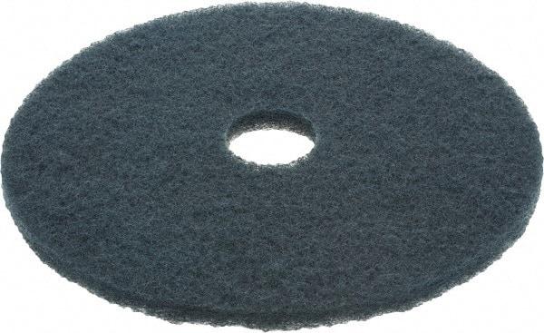 3M - Scrubbing Pad - 19" Machine, Blue Pad, Nylon & Polyester - All Tool & Supply