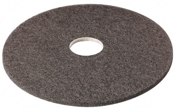 3M - Stripping Pad - 23" Machine, Black Pad, Nylon & Polyester - All Tool & Supply