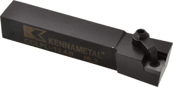 Kennametal - CCLP, Left Hand Cut, 5° Lead Angle, 3/4" Shank Height x 3/4" Shank Width, Positive Rake Indexable Turning Toolholder - 4-1/2" OAL, CP..42. Insert Compatibility, Series Kendex - All Tool & Supply