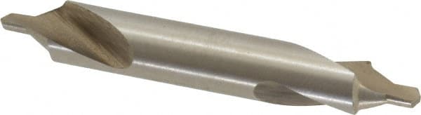 Interstate - #14 Bell Cut 60° Incl Angle High Speed Steel Combo Drill & Countersink - All Tool & Supply