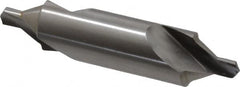 Interstate - #18 Bell Cut 60° Incl Angle High Speed Steel Combo Drill & Countersink - All Tool & Supply