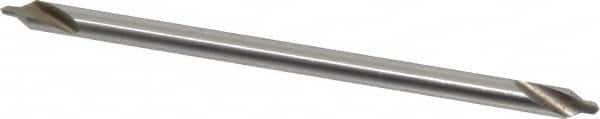 Interstate - #3 Plain Cut 60° Incl Angle High Speed Steel Combo Drill & Countersink - All Tool & Supply