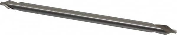 Interstate - #4 Plain Cut 60° Incl Angle High Speed Steel Combo Drill & Countersink - All Tool & Supply