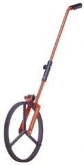 CST/berger - 100,000' Counter Limit, 3' OAL, Red Measuring Wheel - 1" Accuracy per 100", Measures in Feet - All Tool & Supply