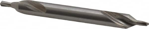 Interstate - #2 Plain Cut 60° Incl Angle Cobalt Combo Drill & Countersink - All Tool & Supply