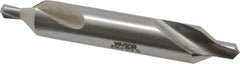 Interstate - #5 Plain Cut 60° Incl Angle Cobalt Combo Drill & Countersink - All Tool & Supply